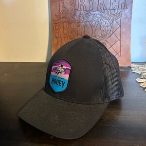 Hooey Black Mesh Cap with Vibrant Patch